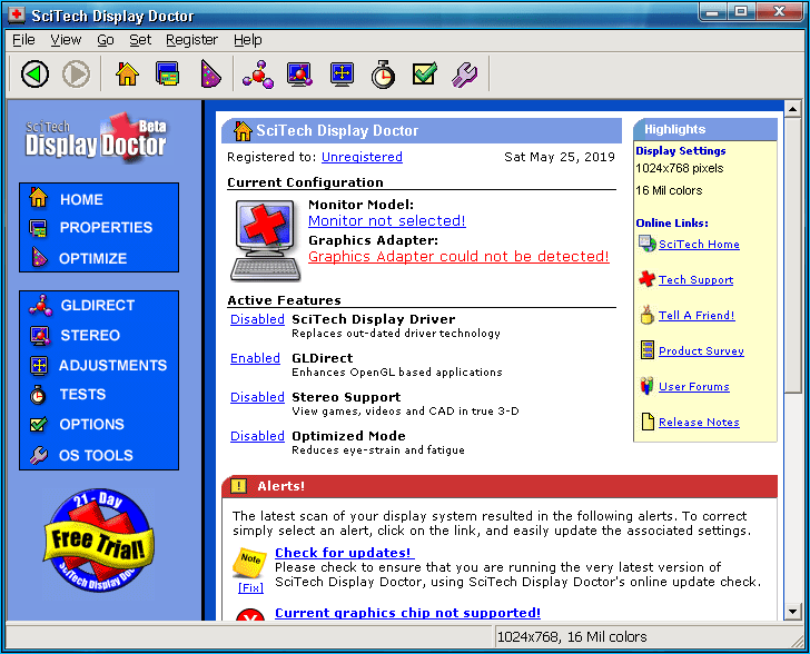 SciTech Display Doctor package SciTech Free Download, Borrow, and